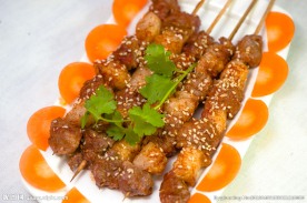 碳烤羊肉串