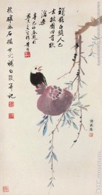 国画 花鸟 装饰画  无框画