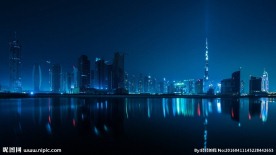 迪拜夜景