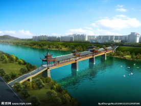 风雨廊桥效果图