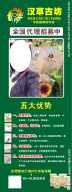 汉草古坊展架