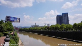 城市小景 河流