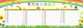学校班级评比展板