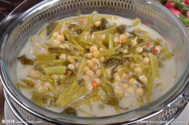 酸菜碗豆芽