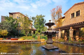 别墅水景园林景观