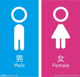 厕所标志