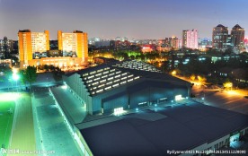 中国农业大学夜景