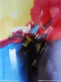 抽象油画
