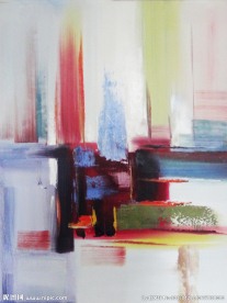 抽象油画