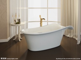 欧式风格浴缸水龙头