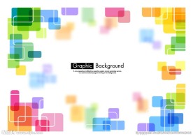 彩虹马赛克边框