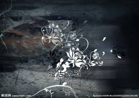 影楼浪漫唯美花朵相片模板