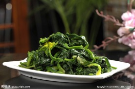 炝拌菠菜