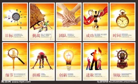 企业文化展板