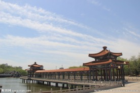 凉亭走廊