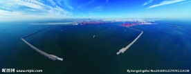 日照港口全景航拍