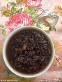 食材 黑米粥