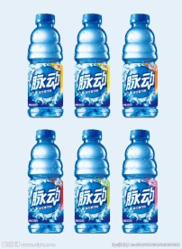 脉动6种口味包装瓶高清图