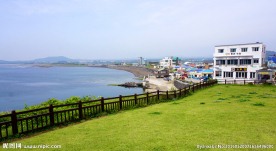 城山日出峰远眺