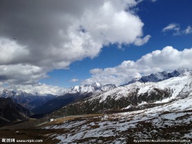 雪山顶