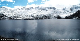 丹巴党岭葫芦海雪境