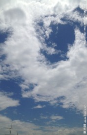 雨后天空的样子