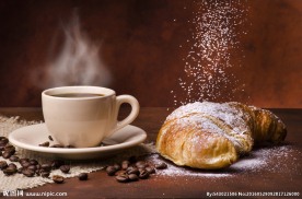 咖啡与面包