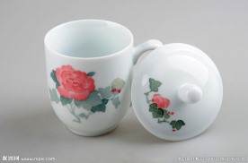 瓷器 老板水杯