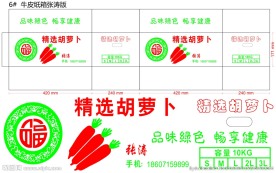 胡萝卜  纸箱  设计