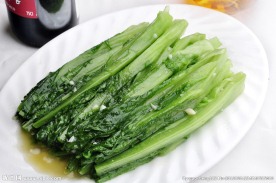 蒜茸炒油麦菜
