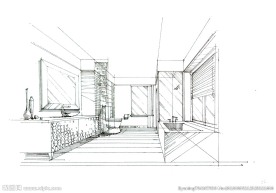 手绘别墅卫生间