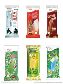 伊利雪糕样板素材