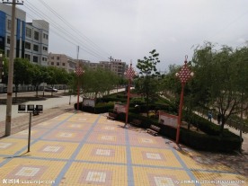 城镇绿化风景