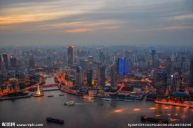 上海浦西夜景