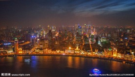上海浦西夜景