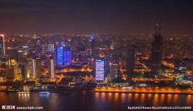 上海浦西夜景