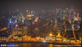 上海浦西夜景