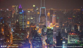 上海浦西夜景