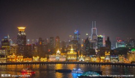 上海浦西夜景