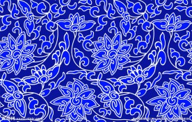 蓝色花回