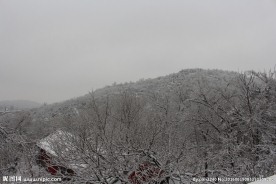 长城雪景