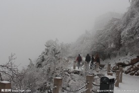长城雪景