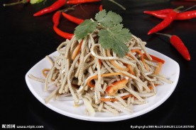凉拌豆腐丝