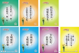文明就餐