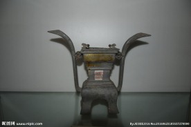 铜质香炉文物摄影