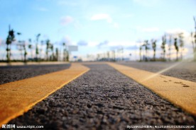 欧美风沥青路面