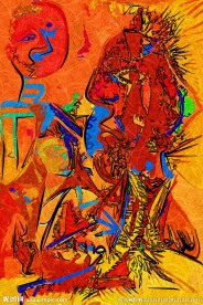 抽象艺术画