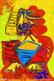 抽象艺术画