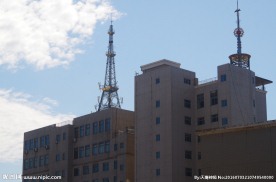 高楼建筑 楼顶设备