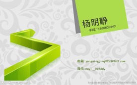 商务简单大方名片